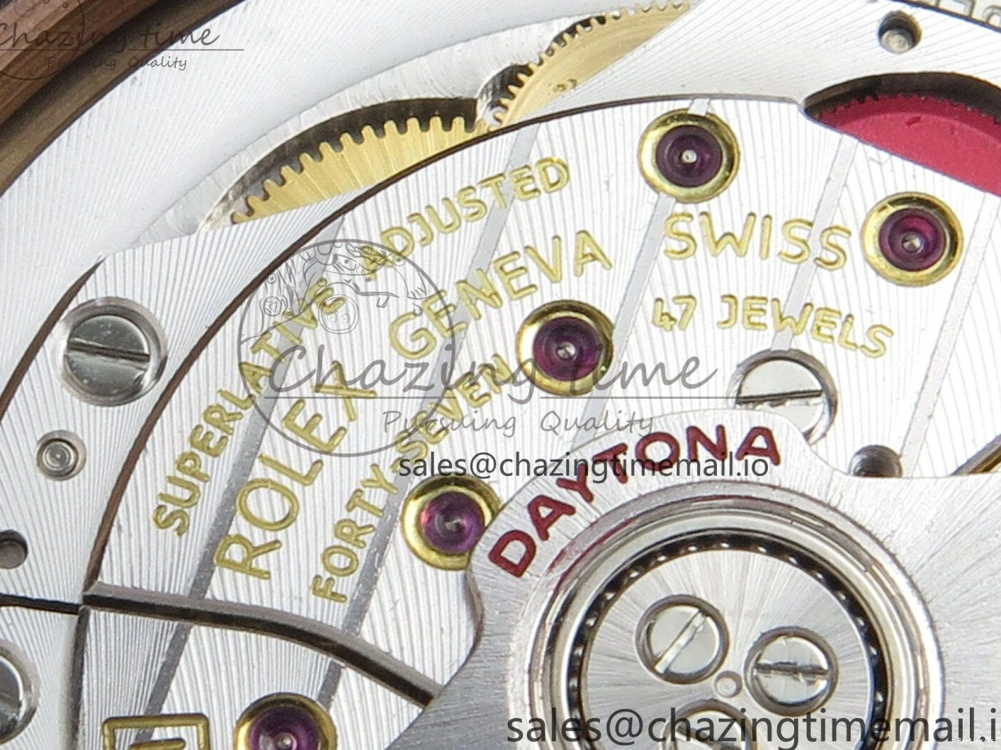 1227 TechFriendly Daytona 126505 RG QF 1:1 Best Edition RG Black Dial Crystal Markers On RG Bracelet SH4131 V6 (Gain Weight) 303